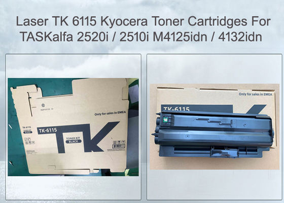 15k Kyocera Printer Cartridges TK6115 EU Version For Kyocera ECOSYS M4132idn
