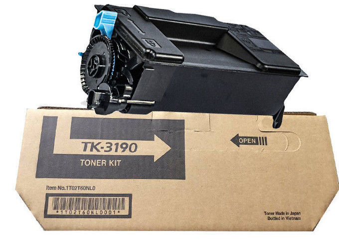 ظرفیت بالای 25K کارتریج تونر سیاه Kyocera سیاه TK-3190 / 1T02T60NL0