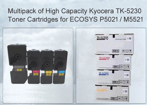 کیوسرا ECOSYS M5521 ECOSYS P5021 چاپگرها کارتریج تونر TK-5230 Multipack CMYK