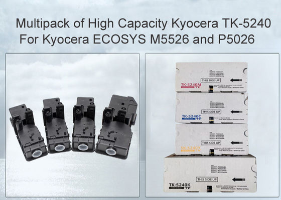 مجموعه کارتریج تونر رنگی عمومی Kyocera TK-5240 برای Kyocera ECOSYS M5526 و P5026