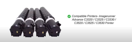 تونر جایگزین CMYK سازگار با Canon imageRUNNER C3226 C3525I مدل NPG-67 C-EXV49