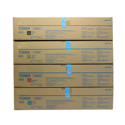 مجموعه کارتریج های تونر رنگی کونیکا مینولتا TN622 برای استفاده در دستگاه های Bizhub PRESS C1085/1100/6085/6110