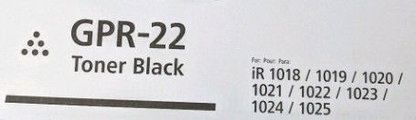 کانون کپیر تونر GPR-22 0386B003AA سیاه برای iR 1018 1019 1020 1021
