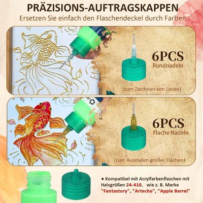 مدل برتر بافین جزئیات Malpinsel Set Acryl- und Ölfarben