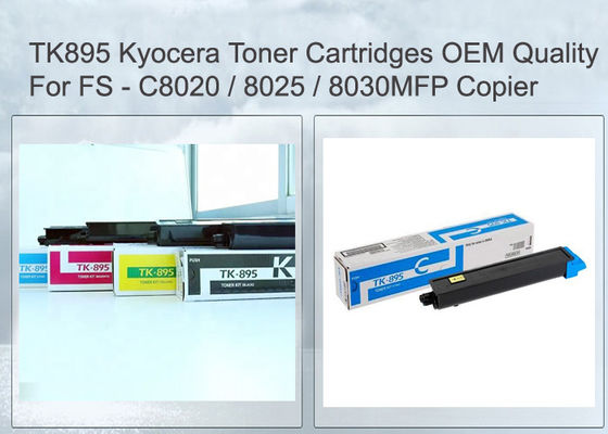 کارتریج تونر لیزری رنگی با کیفیت ممتاز Kyocera TK-895، بسته رنگین‌کمان
